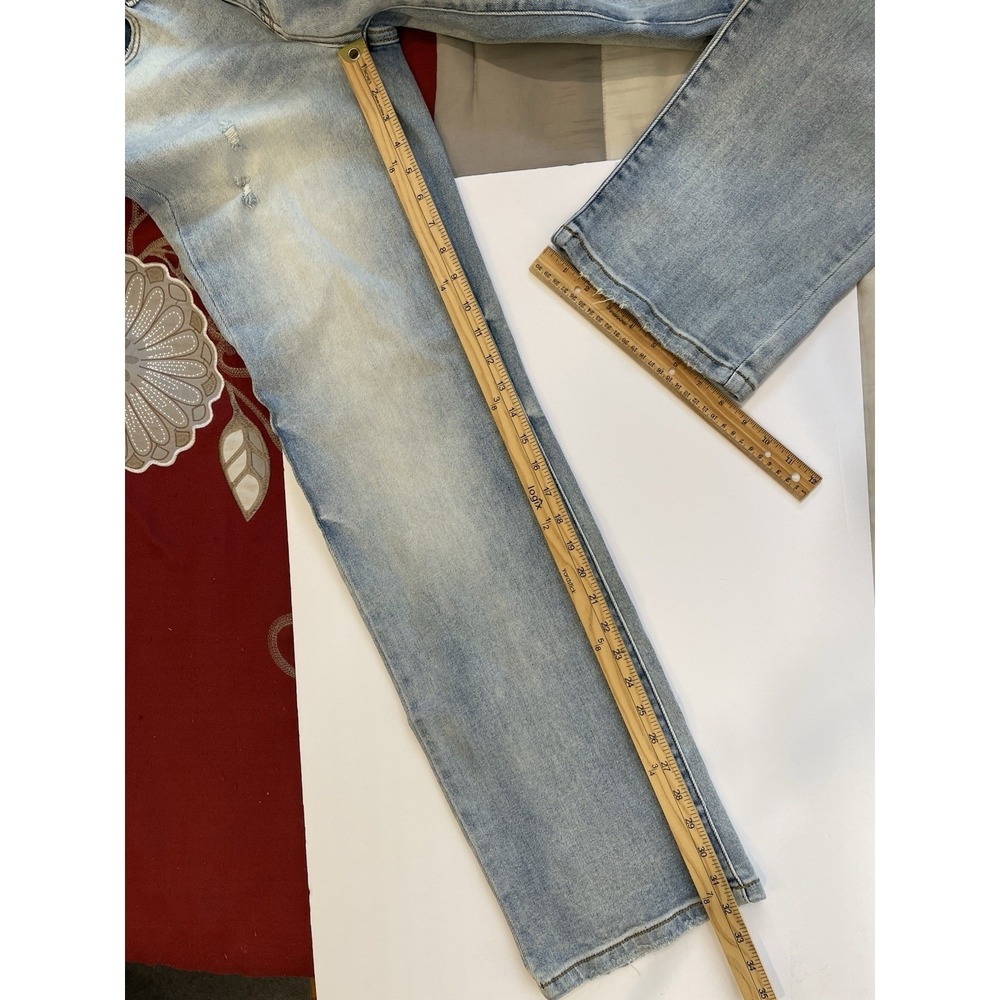 NEW Judy Blue Straight Fit Jeans Womens 9/29 Blue Stretch Mid Rise J882451MD - Picture 9 of 9